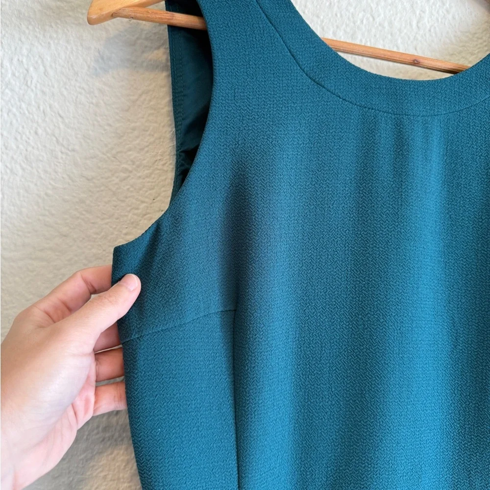Madewell Midnight Mini Dress in Spruce Green – Size 0